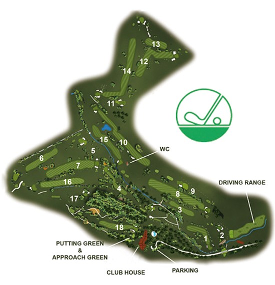 Maps Fioranello Golf Club